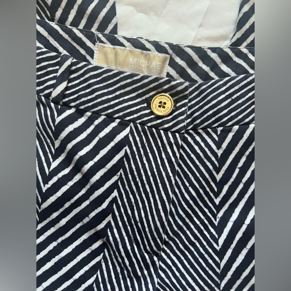 Michael Michael Kors pants sz. 4 navy and white - Picture 2 of 7